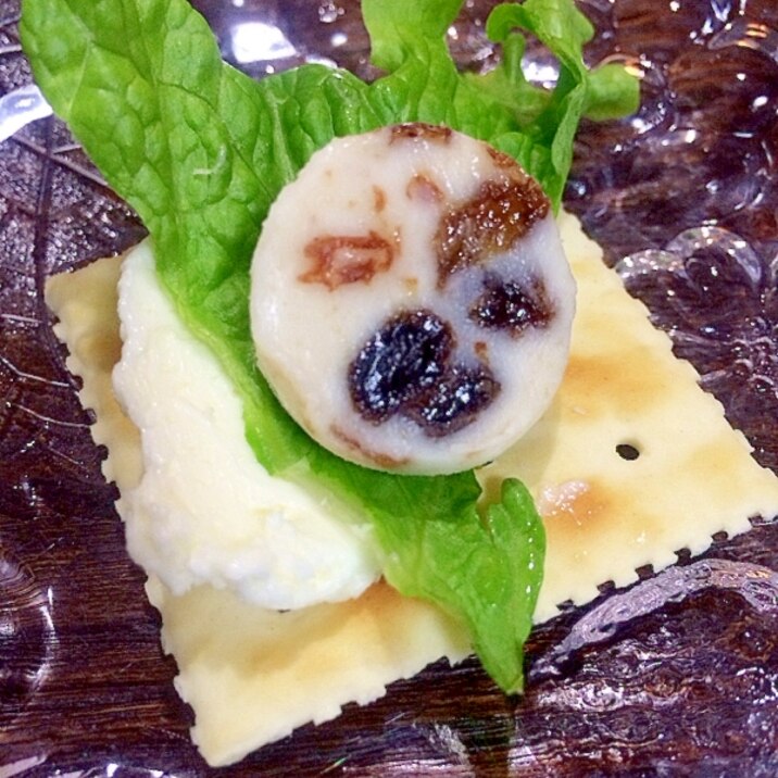 レーズンバターカナッペ レシピ 作り方 By ゴールデンアルジータ 楽天レシピ